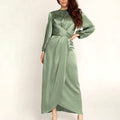 Women's Satin Swing Maxi Dress by DailySale
