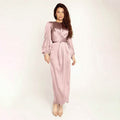 Women's Satin Swing Maxi Dress by DailySale