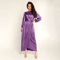 Women's Satin Swing Maxi Dress by DailySale
