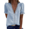 Women's Sexy Lace V-Neck Top by DailySale