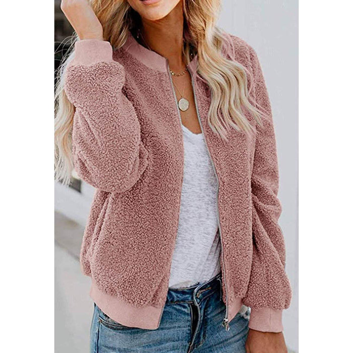 Women's Sherpa Fleece Jacket by DailySale