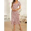 Women's Shift Short Sleeve Floral Print Dress by DailySale