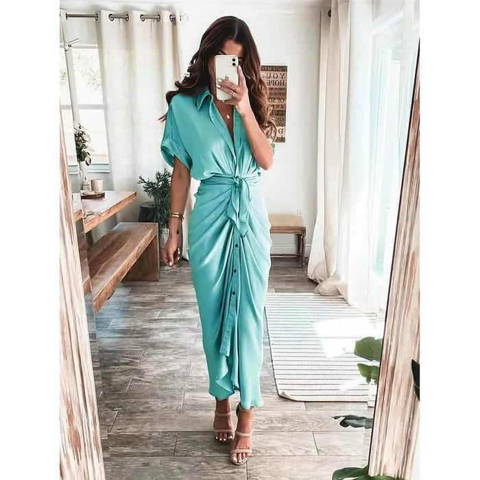 Women's Shirt Maxi Long Dress by DailySale