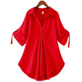 Women's Shirt Solid Color Top by DailySale