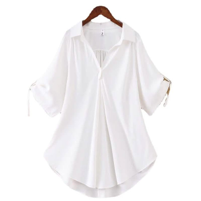 Women's Shirt Solid Color Top by DailySale