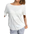 Women's Short Sleeve Back Lace Top Blouse by DailySale