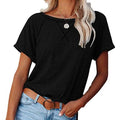Women's Short Sleeve Raglan Crewneck T Shirts by DailySale