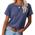 Women's Short Sleeve Raglan Crewneck T Shirts by DailySale