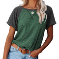 Women's Short Sleeve Raglan Crewneck T Shirts by DailySale