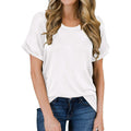 Women's Short Sleeve Shirts Summer Loose Casual T-Shirt Tops by DailySale