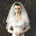 Women's Simple Bridal Veil with Comb by DailySale