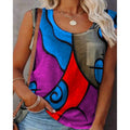 Women's Sleeveless Crew Neck Casual Top Vest by DailySale