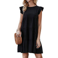 Women's Sleeveless Ruffle Sleeve Summer Dress by DailySale