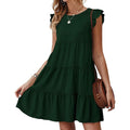 Women's Sleeveless Ruffle Sleeve Summer Dress by DailySale