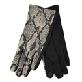 Women's Snakeskin Print Winter Touch Screen Gloves by DailySale