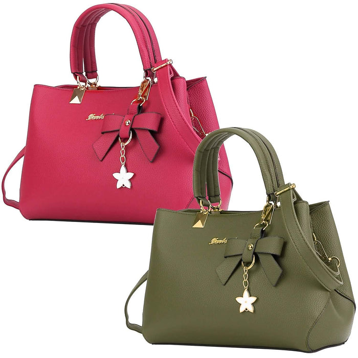Women's Soft Leather Handbag Tote Shoulder Crossbody Bag by DailySale