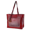 Women's Soft Leather Tote Bag by DailySale