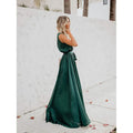 Women's Solid Color Slit Tie Maxi Dress by DailySale