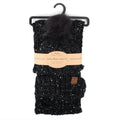 Women's Speckled Knit Hat and Infinity Scarf Set by DailySale
