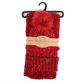 Women's Speckled Knit Hat and Infinity Scarf Set by DailySale