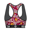 Women's Sports Bra - Arizona State Sun Devils - Twisted Wordmark by Rock 'Em Socks