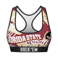 Women's Sports Bra - Florida State Seminoles - Team Blast by Rock 'Em Socks
