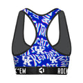 Women's Sports Bra - Kentucky Wildcats - Twisted Wordmark by Rock 'Em Socks