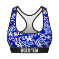 Women's Sports Bra - Kentucky Wildcats - Twisted Wordmark by Rock 'Em Socks