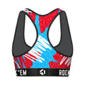 Women's Sports Bra - Ole Miss Rebels - Team Blast by Rock 'Em Socks