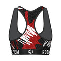 Women's Sports Bra - South Carolina Gamecocks - Team Blast by Rock 'Em Socks