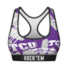 Women's Sports Bra - TCU Horned Frogs - Team Blast
