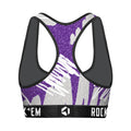 Women's Sports Bra - TCU Horned Frogs - Team Blast by Rock 'Em Socks