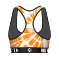 Women's Sports Bra - Tennessee Volunteers - Team Tie Dye by Rock 'Em Socks