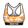 Women's Sports Bra - Tennessee Volunteers - Team Tie Dye