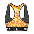 Women's Sports Bra - Tennessee Volunteers - Twisted Wordmark by Rock 'Em Socks
