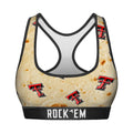 Women's Sports Bra - Texas Tech Red Raiders - Full Tortilla by Rock 'Em Socks
