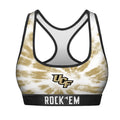 Women's Sports Bra - UCF Knights - Team Tie Dye by Rock 'Em Socks