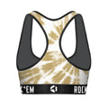 Women's Sports Bra - UCF Knights - Team Tie Dye by Rock 'Em Socks