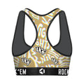 Women's Sports Bra - UCF Knights - Twisted Wordmark by Rock 'Em Socks