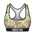 Women's Sports Bra - UCF Knights - Twisted Wordmark by Rock 'Em Socks