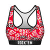 Women's Sports Bra - UNLV Rebels - Twisted Wordmark