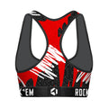 Women's Sports Bra - Utah Utes - Team Blast by Rock 'Em Socks