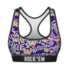 Women's Sports Bra - Washington Huskies - Twisted Wordmark