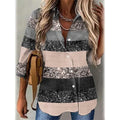 Women's Striped Casual Long Sleeve Shirt by DailySale