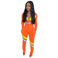 Women's Striped Patchwork Casual Two-Piece Suit by DailySale