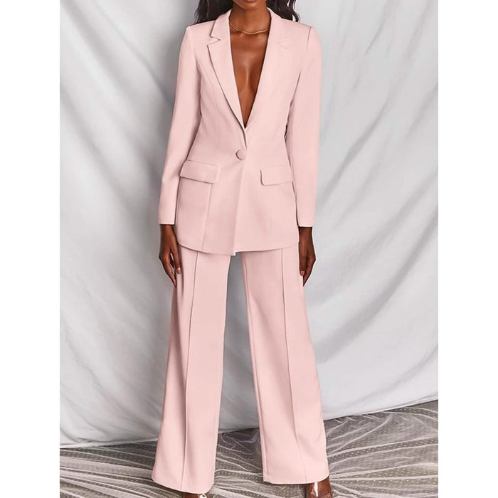 Women's Suits Regular Pocket Coat Formal Fashion by DailySale