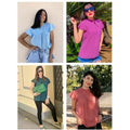 Women's Summer Cute Crewneck Lace Crochet Chiffon Blouse by DailySale