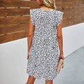 Women's Summer Leopard V Neck Bohemia Dress by DailySale
