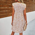 Women's Summer Leopard V Neck Bohemia Dress by DailySale