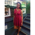 Women's Summer Sleeveless V Neck Dress by DailySale